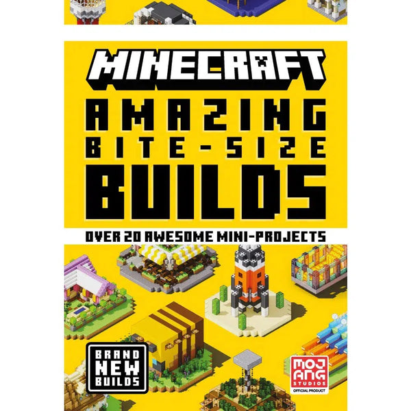 Minecraft Amazing Bite Size Builds-Nonfiction: 興趣遊戲 Hobby and Interest-買書書 BuyBookBook