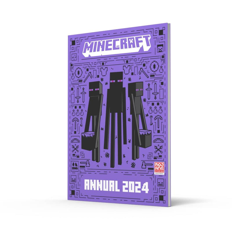 Minecraft Annual 2024 (Mojang AB) (Hardback)-Nonfiction: 興趣遊戲 Hobby and Interest-買書書 BuyBookBook