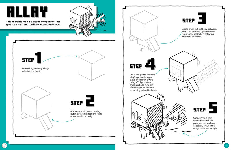 Minecraft How to Draw-Nonfiction: 興趣遊戲 Hobby and Interest-買書書 BuyBookBook