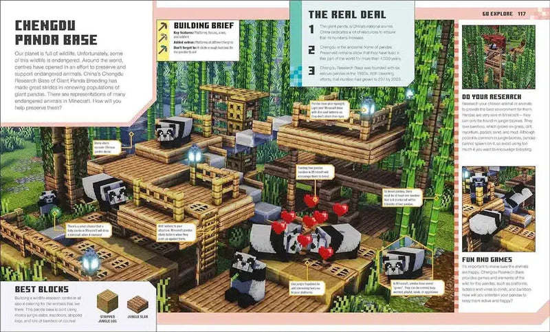 Minecraft Ideas Book, The - Create the Real World in Minecraft (DK)-Nonfiction: 興趣遊戲 Hobby and Interest-買書書 BuyBookBook