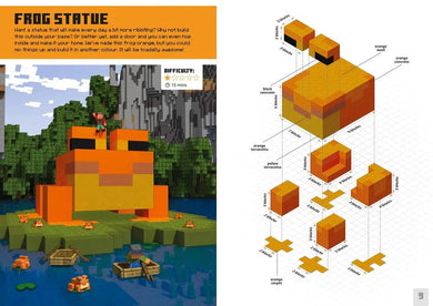 Minecraft Mega Bite-Size Builds (Mojang AB)-Nonfiction: 興趣遊戲 Hobby and Interest-買書書 BuyBookBook