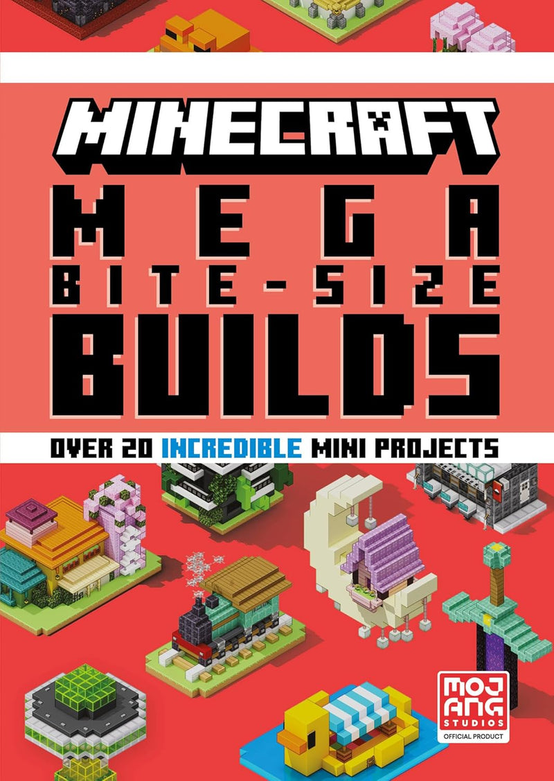 Minecraft Mega Bite-Size Builds (Mojang AB)-Nonfiction: 興趣遊戲 Hobby and Interest-買書書 BuyBookBook