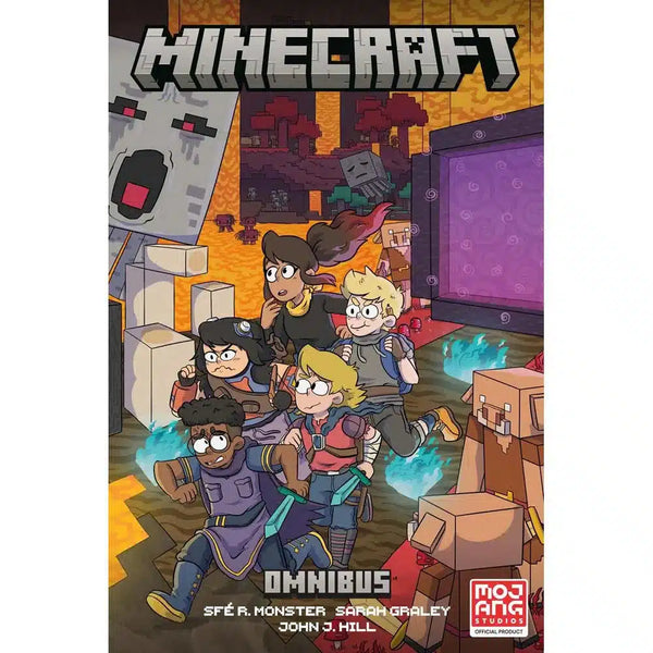 Minecraft Omnibus (Minecraft Graphic Novel Vol. 1-3 bind-up) (Graphic Novel) (Sfé R. Monster)-Fiction: 歷險科幻 Adventure & Science Fiction-買書書 BuyBookBook