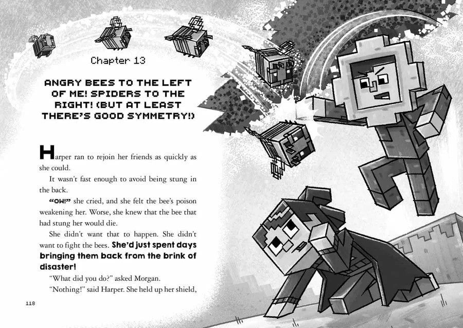 Minecraft Stonesword Saga #4 To Bee, Or Not to Bee!-Fiction: 歷險科幻 Adventure & Science Fiction-買書書 BuyBookBook