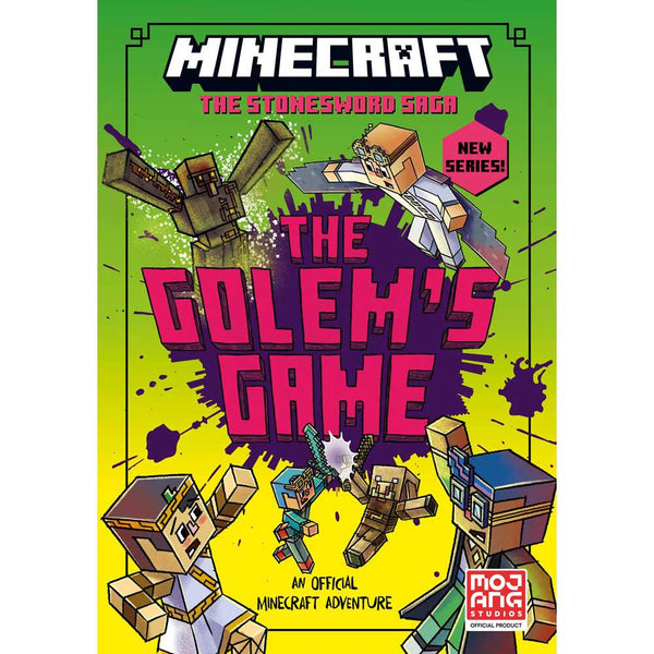 Minecraft Stonesword Saga #5 The Golem’s Game-Fiction: 歷險科幻 Adventure & Science Fiction-買書書 BuyBookBook