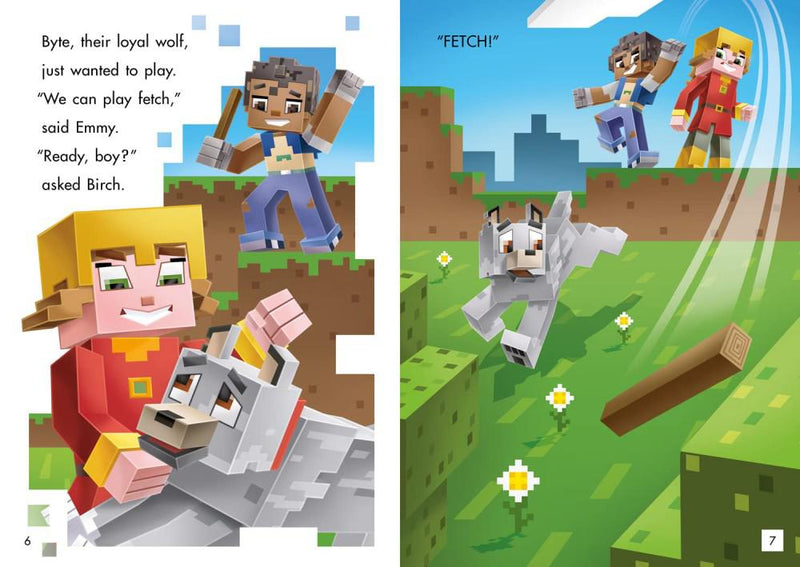 Minecraft Young Readers - Escape from the Nether!-Fiction: 歷險科幻 Adventure & Science Fiction-買書書 BuyBookBook