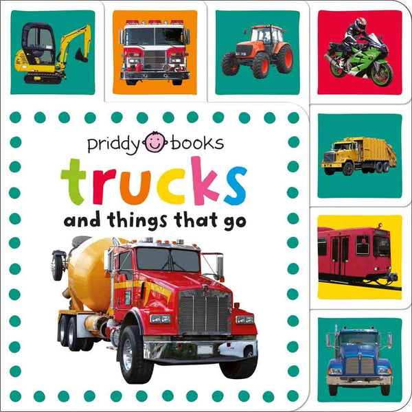 Mini Tab - Trucks & Things That Go (Board Book) - 買書書 BuyBookBook