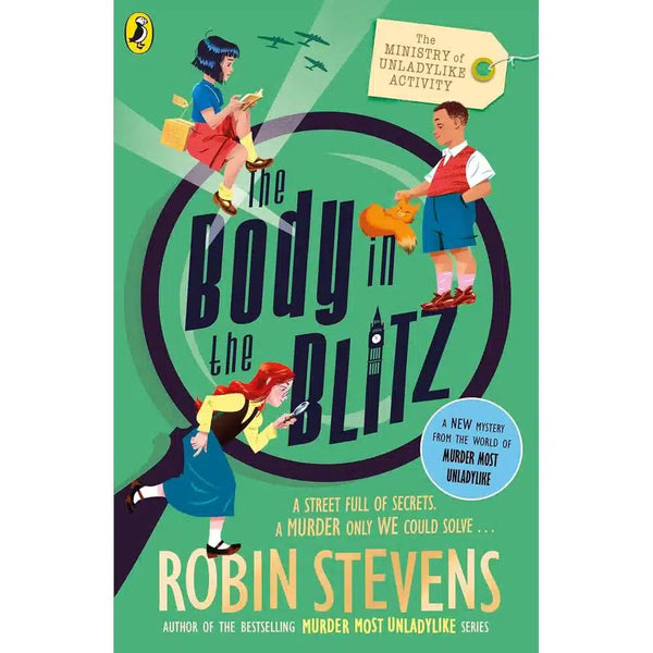 Ministry of Unladylike Activity, The #2 The Body in the Blitz (Robin Stevens)-Fiction: 偵探懸疑 Detective & Mystery-買書書 BuyBookBook