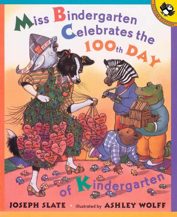 Miss Bindergarten Celebrates the 100th Day of Kindergarten-Children’s / Teenage fiction: School stories-買書書 BuyBookBook