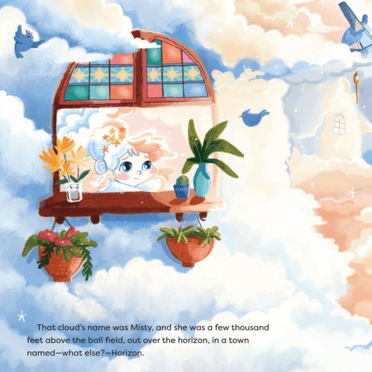 Misty the Cloud: A Very Stormy Day-Children’s / Teenage fiction: Nature and animal stories-買書書 BuyBookBook