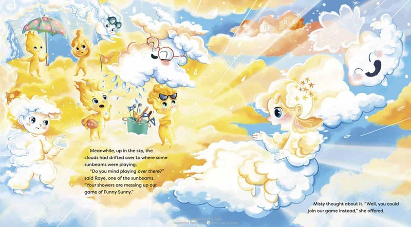 Misty the Cloud: Friends Through Rain or Shine-Fiction: 橋樑章節 Early Readers-買書書 BuyBookBook