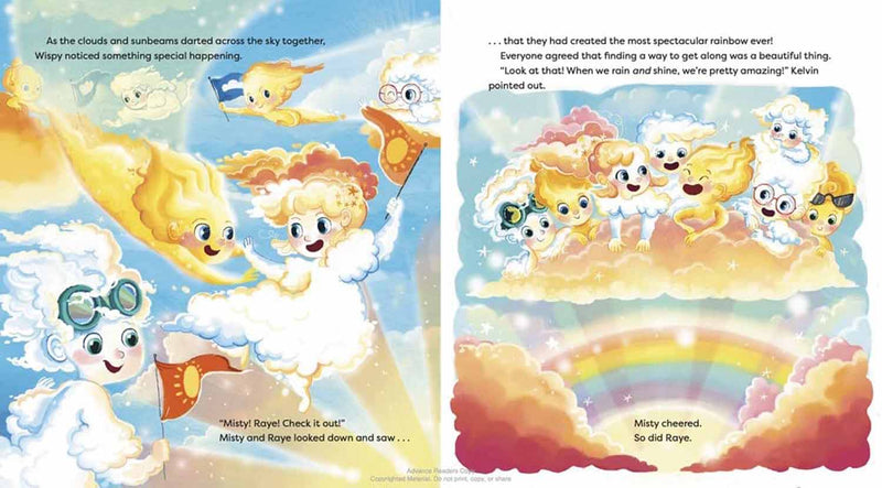 Misty the Cloud: Friends Through Rain or Shine-Fiction: 橋樑章節 Early Readers-買書書 BuyBookBook