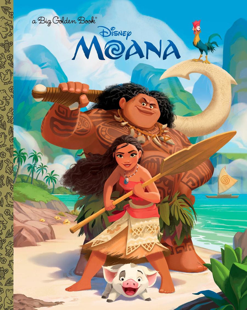 Moana Big Golden Book (Disney Moana)-Children’s / Teenage fiction: General and modern fiction-買書書 BuyBookBook
