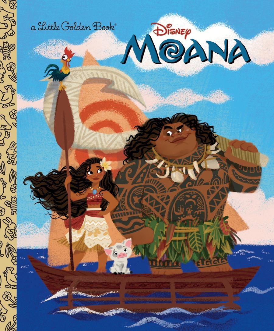 Moana Little Golden Book (Disney Moana)-Children’s / Teenage fiction: General and modern fiction-買書書 BuyBookBook