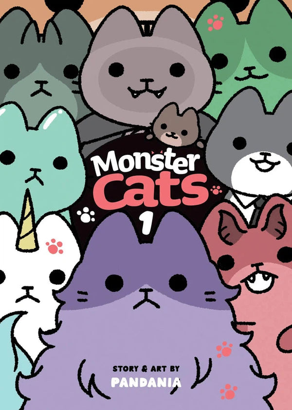 Monster Cats Vol. 1-Manga and East Asian style / tradition comic books-買書書 BuyBookBook