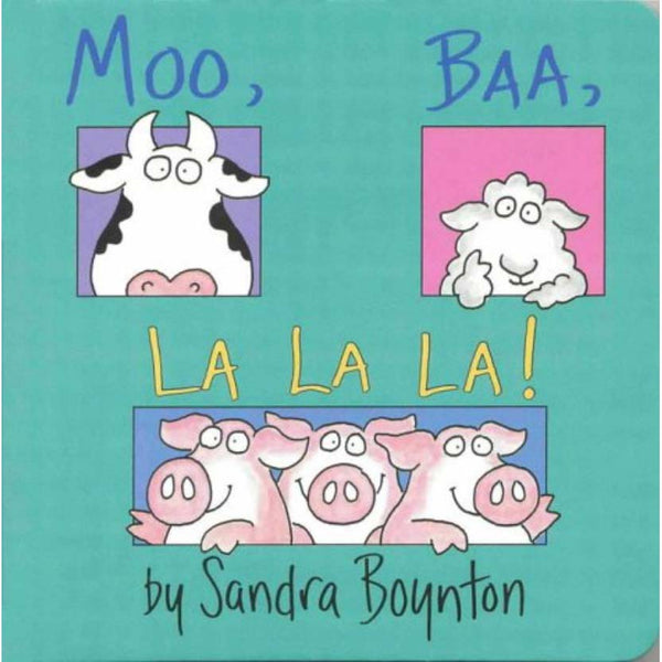 Moo, Baa, La La La (Sandra Boynton)-Nonfiction: 動物植物 Animal & Plant-買書書 BuyBookBook