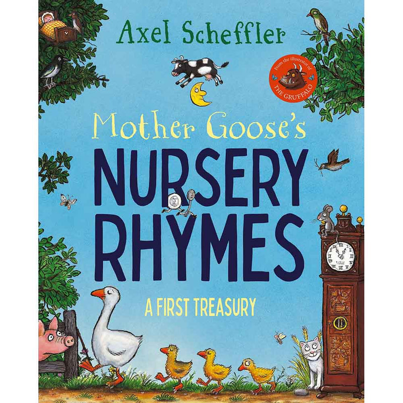 Mother Goose's Nursery Rhymes (Axel Scheffler) - 買書書 BuyBookBook