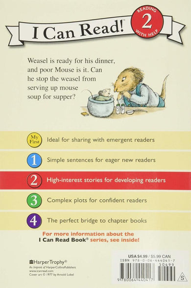ICR: Mouse Soup ( I Can Read! L2)-Fiction: 橋樑章節 Early Readers-買書書 BuyBookBook