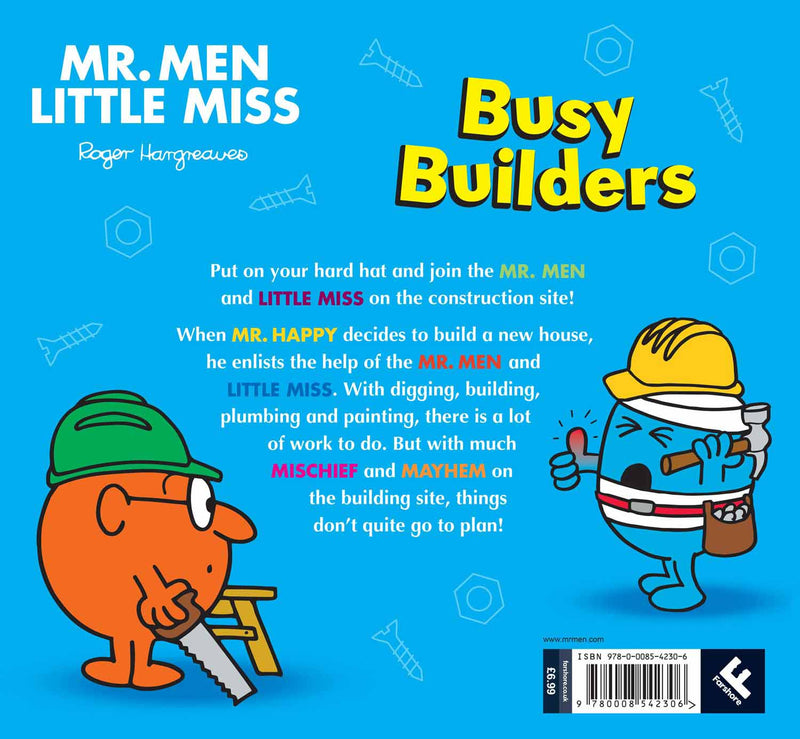 Mr Men Little Miss: Busy Builders-Fiction: 兒童繪本 Picture Books-買書書 BuyBookBook