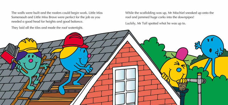 Mr Men Little Miss: Busy Builders-Fiction: 兒童繪本 Picture Books-買書書 BuyBookBook