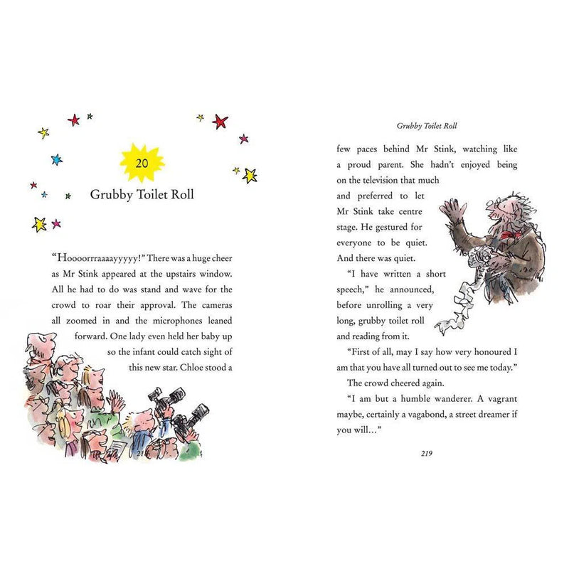 Mr Stink Limited Gift Edition (David Walliams) (Hardback Full Color) Harpercollins (UK)