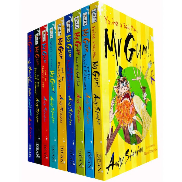 Mr Gum Collection 9 Books Pack-Fiction: 幽默搞笑 Humorous-買書書 BuyBookBook