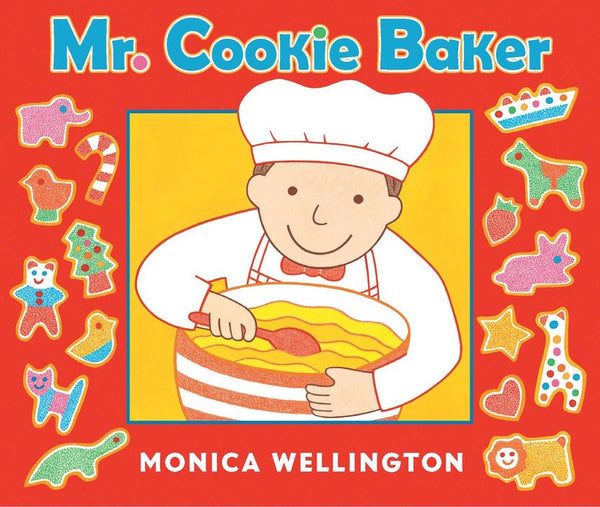 Mr. Cookie Baker (Board Book Edition)-Children’s / Teenage fiction: General and modern fiction-買書書 BuyBookBook