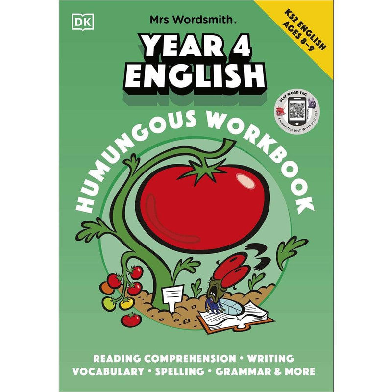 Mrs Wordsmith Year 4 (Age 8-9) English Humungous Workbook (Key Stage 2)-Nonfiction: 常識通識 General Knowledge-買書書 BuyBookBook