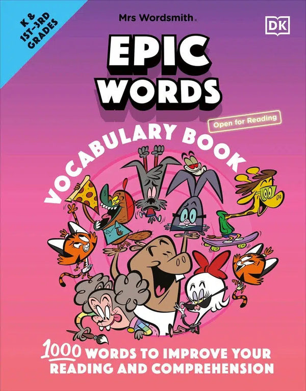 Mrs Wordsmith Epic Words Vocabulary Book, Kindergarten & Grades 1-3-Children’s Educational: Language/ literature/ literacy-買書書 BuyBookBook