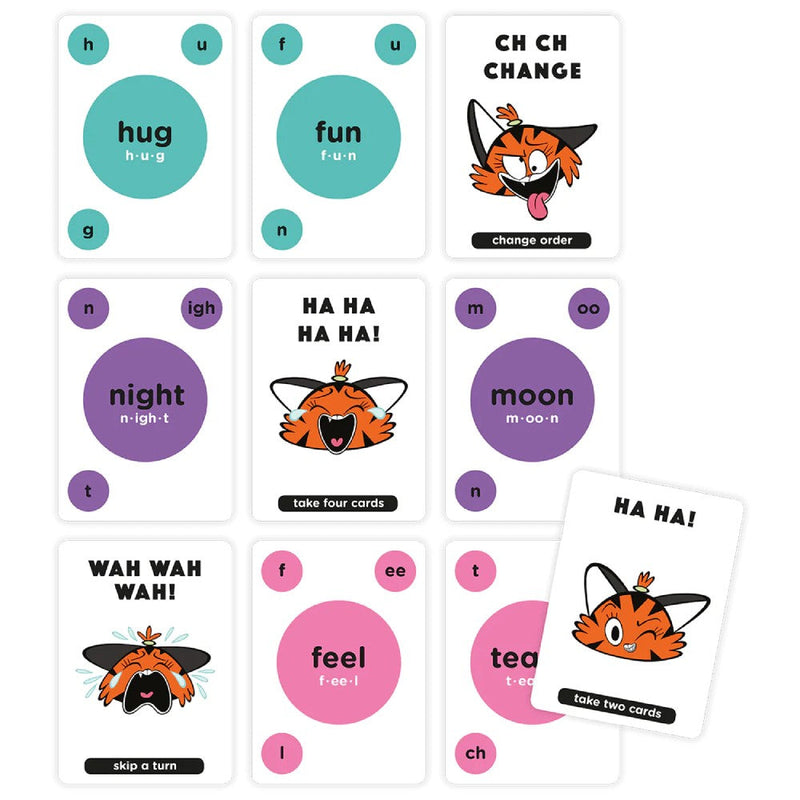 Mrs Wordsmith Phonics Blah Blah Blah Card Game (with QR code audio)-Activity: 學習補充 Learning & Supplemental-買書書 BuyBookBook