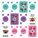 Mrs Wordsmith Phonics Blah Blah Blah Card Game (with QR code audio)-Activity: 學習補充 Learning & Supplemental-買書書 BuyBookBook