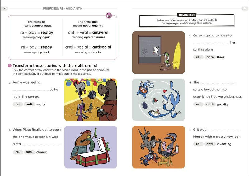 Mrs Wordsmith Year 4 (Age 8-9) English Humungous Workbook (Key Stage 2)-Nonfiction: 常識通識 General Knowledge-買書書 BuyBookBook