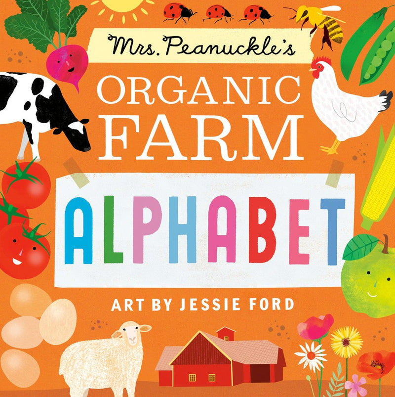 Mrs. Peanuckle's Organic Farm Alphabet-Early years: letters and words-買書書 BuyBookBook