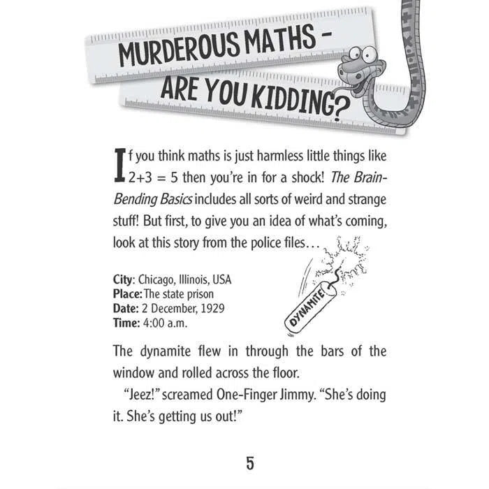 Murderous Maths: The Brain-Bending Basics Scholastic