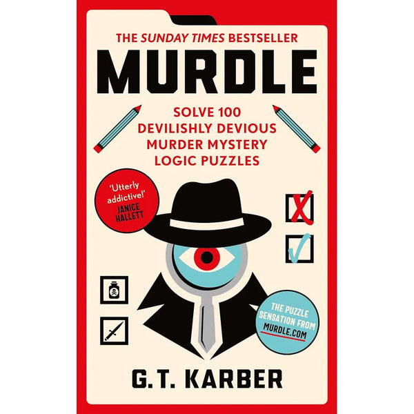 Murdle: Solve 100 Devilishly Devious Murder Mystery Logic Puzzles (Murdle Puzzle Series) (G.T Karber)-Activity: 益智解謎 Puzzle & Quiz-買書書 BuyBookBook