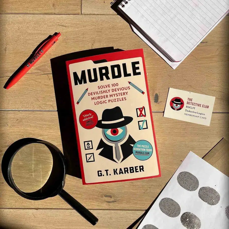 Murdle: Solve 100 Devilishly Devious Murder Mystery Logic Puzzles (Murdle Puzzle Series) (G.T Karber)-Activity: 益智解謎 Puzzle & Quiz-買書書 BuyBookBook