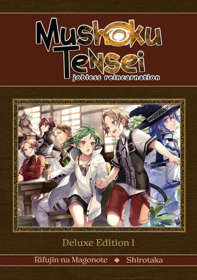 Mushoku Tensei: Jobless Reincarnation Deluxe Edition 1 (Light Novel) (Vol. 1-3 Hardcover Omnibus)-Graphic novels/ Comic books/ Manga/ Cartoons-買書書 BuyBookBook