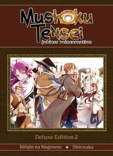 Mushoku Tensei: Jobless Reincarnation Deluxe Edition 2 (Light Novel) (Vol. 4-6 Hardcover Omnibus)-Graphic novels/ Comic books/ Manga/ Cartoons-買書書 BuyBookBook