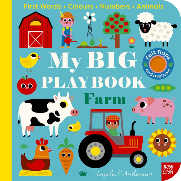 My BIG Playbook: Farm-Early years: colours-買書書 BuyBookBook