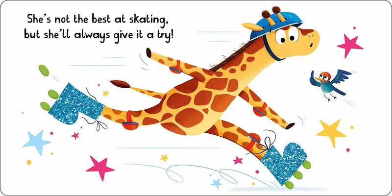 My Best Friend: is a Giraffe (Board Book)-Fiction: 兒童繪本 Picture Books-買書書 BuyBookBook