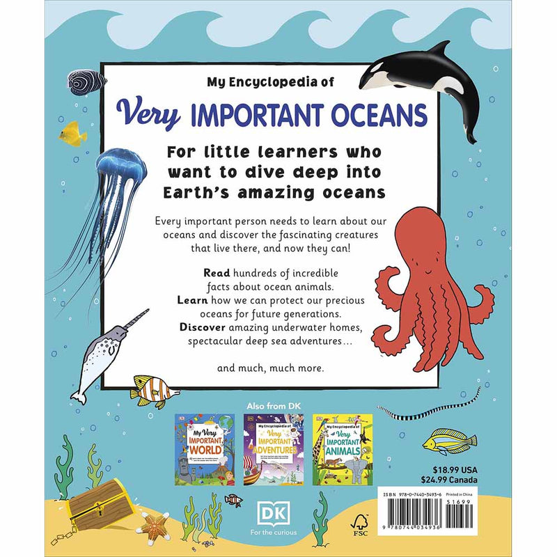 My Encyclopedia of Very Important Oceans-Children’s / Teenage general interest: Nature and animals-買書書 BuyBookBook