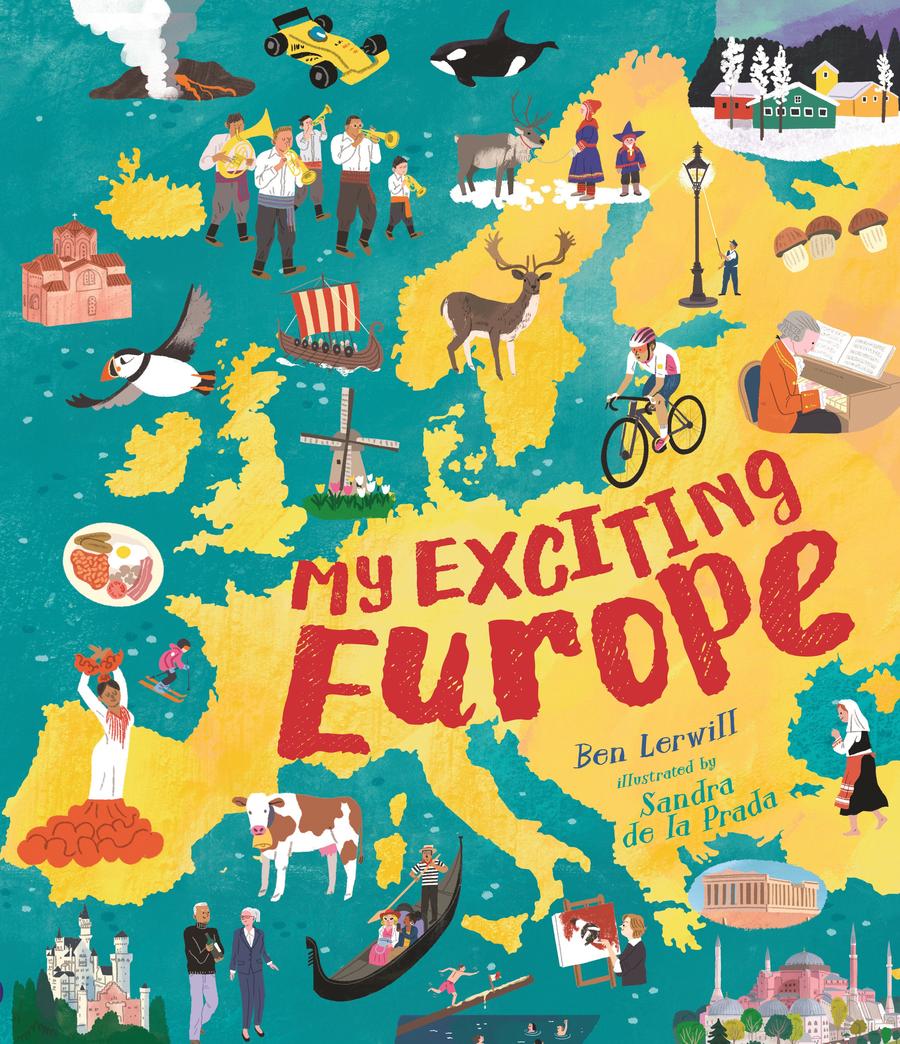 My Exciting Europe-Children’s / Teenage general interest: Places and peoples-買書書 BuyBookBook