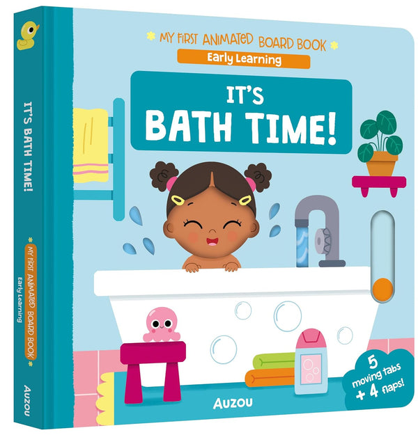 My First Animated Board Book: It's Bath Time! (Auzou)