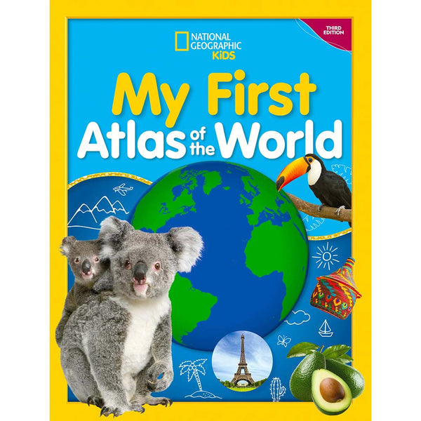 My First Atlas of the World, 3rd edition-Children’s / Teenage reference: Atlases and maps-買書書 BuyBookBook