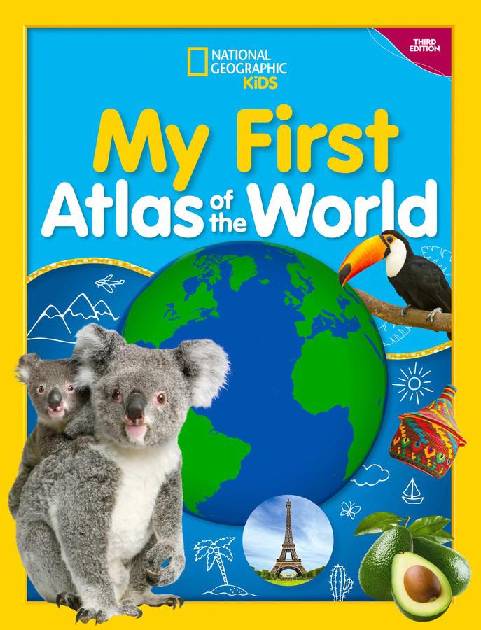 My First Atlas of the World, 3rd edition-Children’s / Teenage reference material-買書書 BuyBookBook