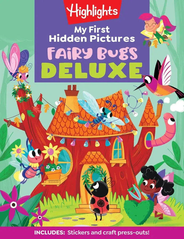 My First Hidden Pictures Fairy Bugs Deluxe-Children’s / Teenage general interest: Insects, spiders, minibeasts-買書書 BuyBookBook