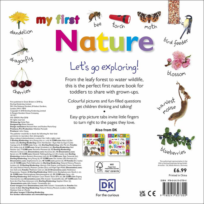 My First Nature Let's Go Exploring (Board Book) DK UK