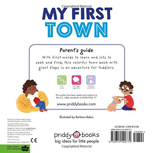 My First Places - My First Town (Hardback) Priddy