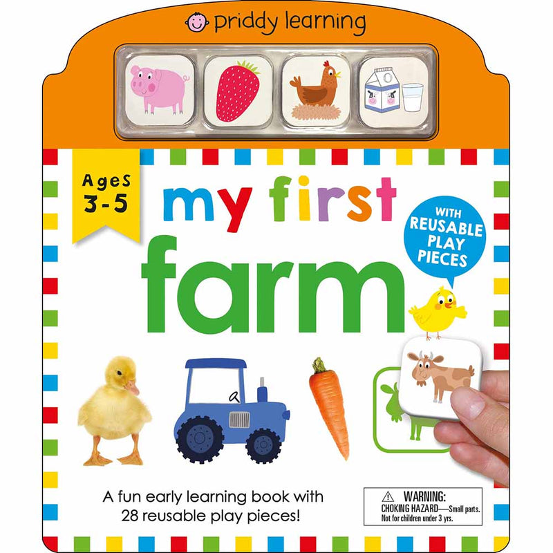 My First Play and Learn - Farm (Board Book) Priddy