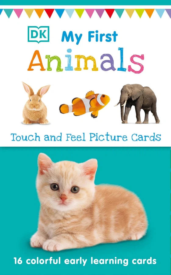 My First Touch and Feel Picture Cards: Animals-Children’s / Teenage general interest: Nature and animals-買書書 BuyBookBook